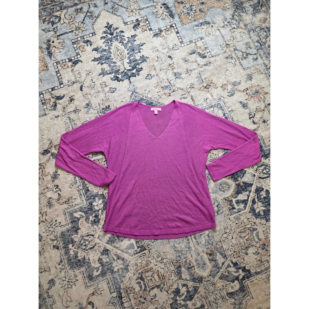 Lilly Pulitzer Women's Size Small Pink 100% Acrylic Sweater